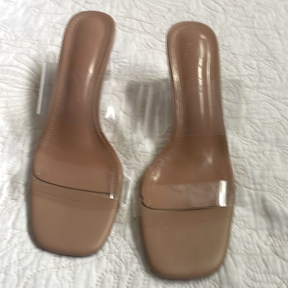 Clear Strap Sandals